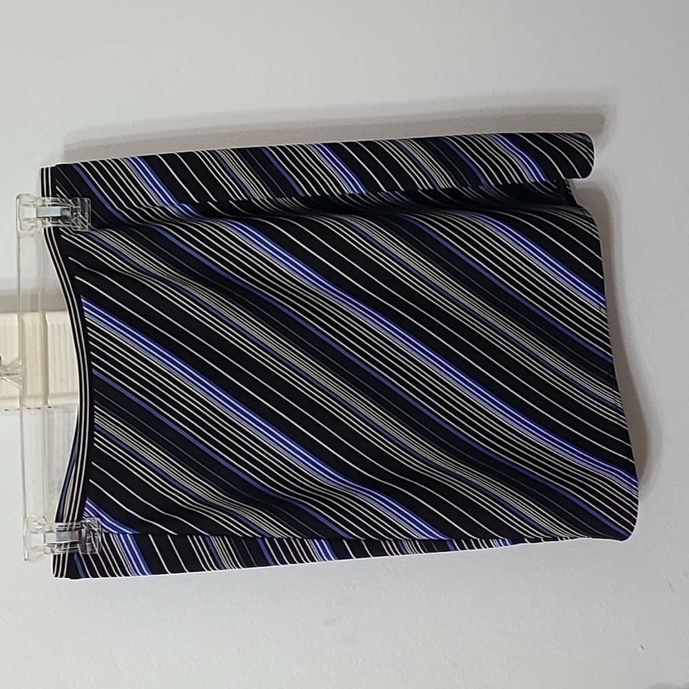 Black and blue Express skirt